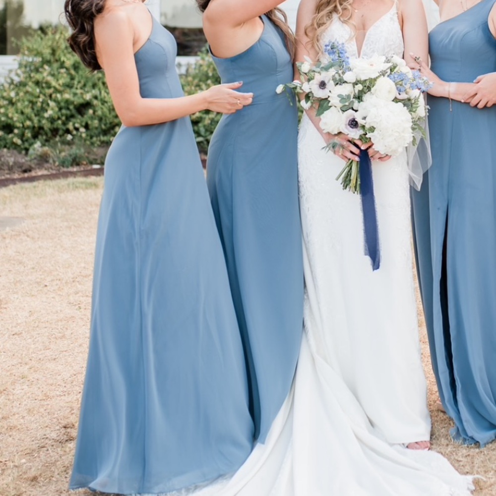 Elegant Blue Bridesmaid Dresses